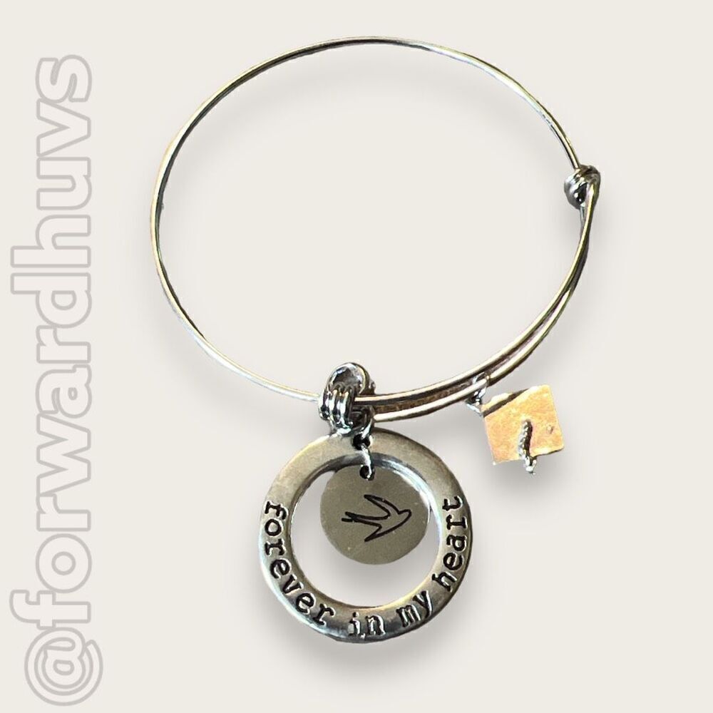 Bundle Sale 3 for $15 | “Forever in my heart” Graduation Bracelet
